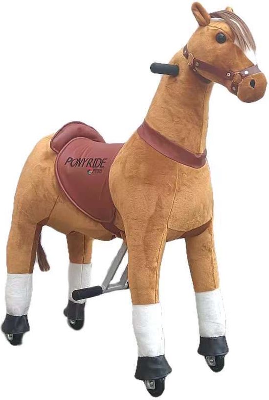 Cheval Jouets d equitation PonyRide Cheval a bascule 74x29x79 cm 3 6 ans Y. bol