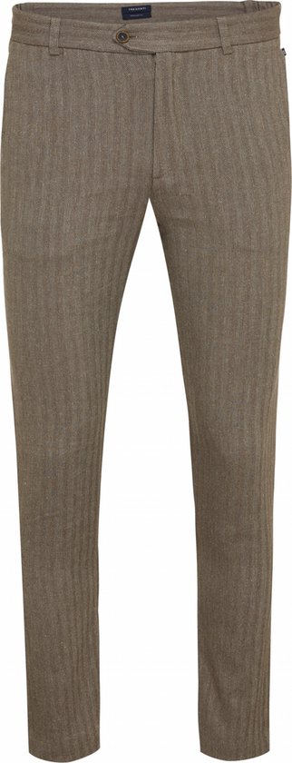 AFONSOWashed linen trouser Dark green (TRPAHA094 - 902)