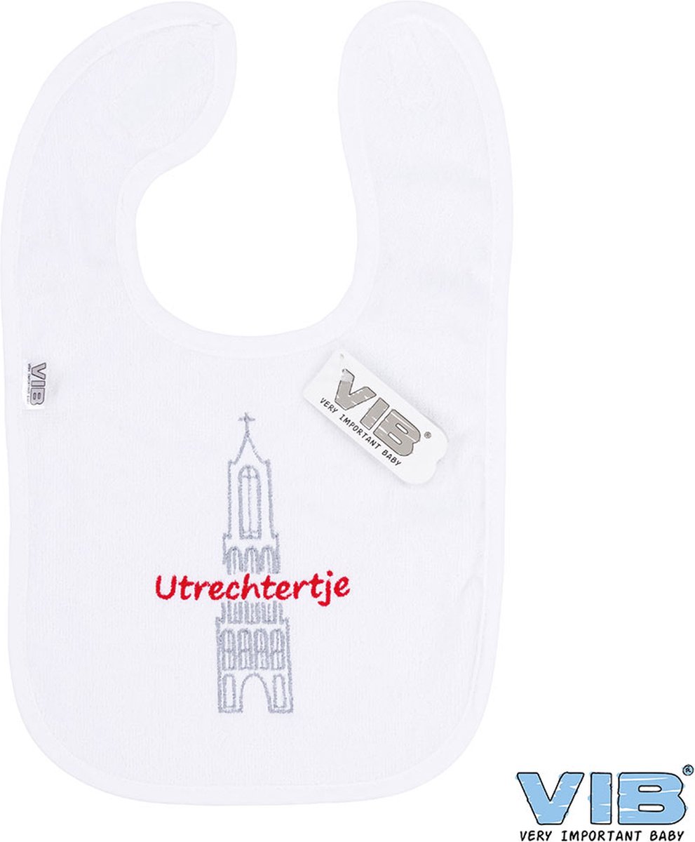 Goedkoopste VIB® - Slabbetje Luxe velours - Utrechtertje - Babykleertjes - Slabbetjes - zwangerschap aankondiging - baby aankondiging