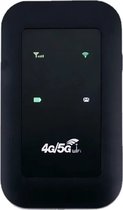 Routeur Mifi - WiFi sans fil - Routeur Mifi - 4G/5G - 10 appareils - Dongle WiFi - WiFi Buddy - Carte SIM - USB - WiFi dans la voiture - 150Mbps - Zwart