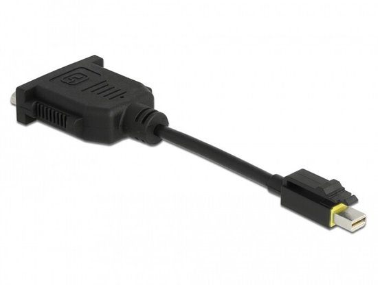 Latching Mini Displayport Mini DisplayPort 1.1 naar DVI -adapter met Latch Passive | bol