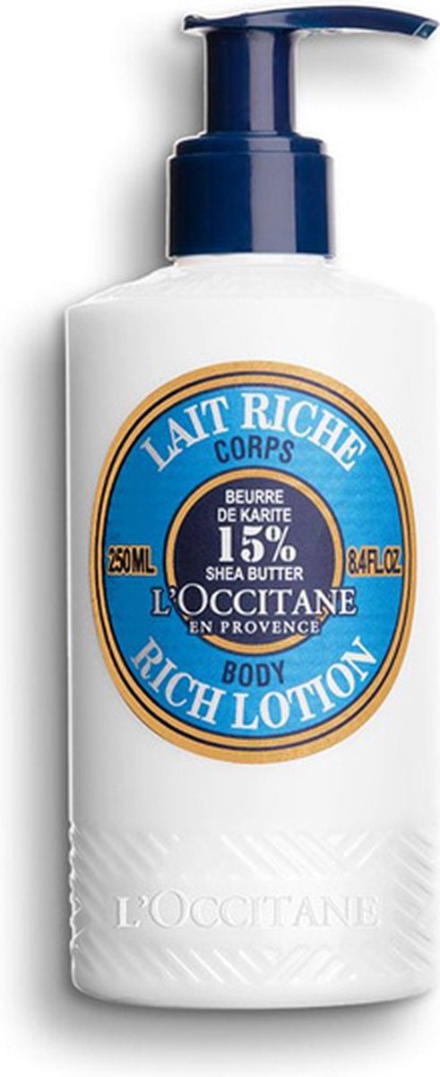 Goedkoopste L'Occitane Karité Lait Lait Riche Corps Melk 250ml