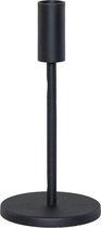 STILL - Kandelaar - Kaarsenstandaard - Geschikt voor LED Kaars - Dinerkaars - Ijzer - Mat Zwart - 22 cm