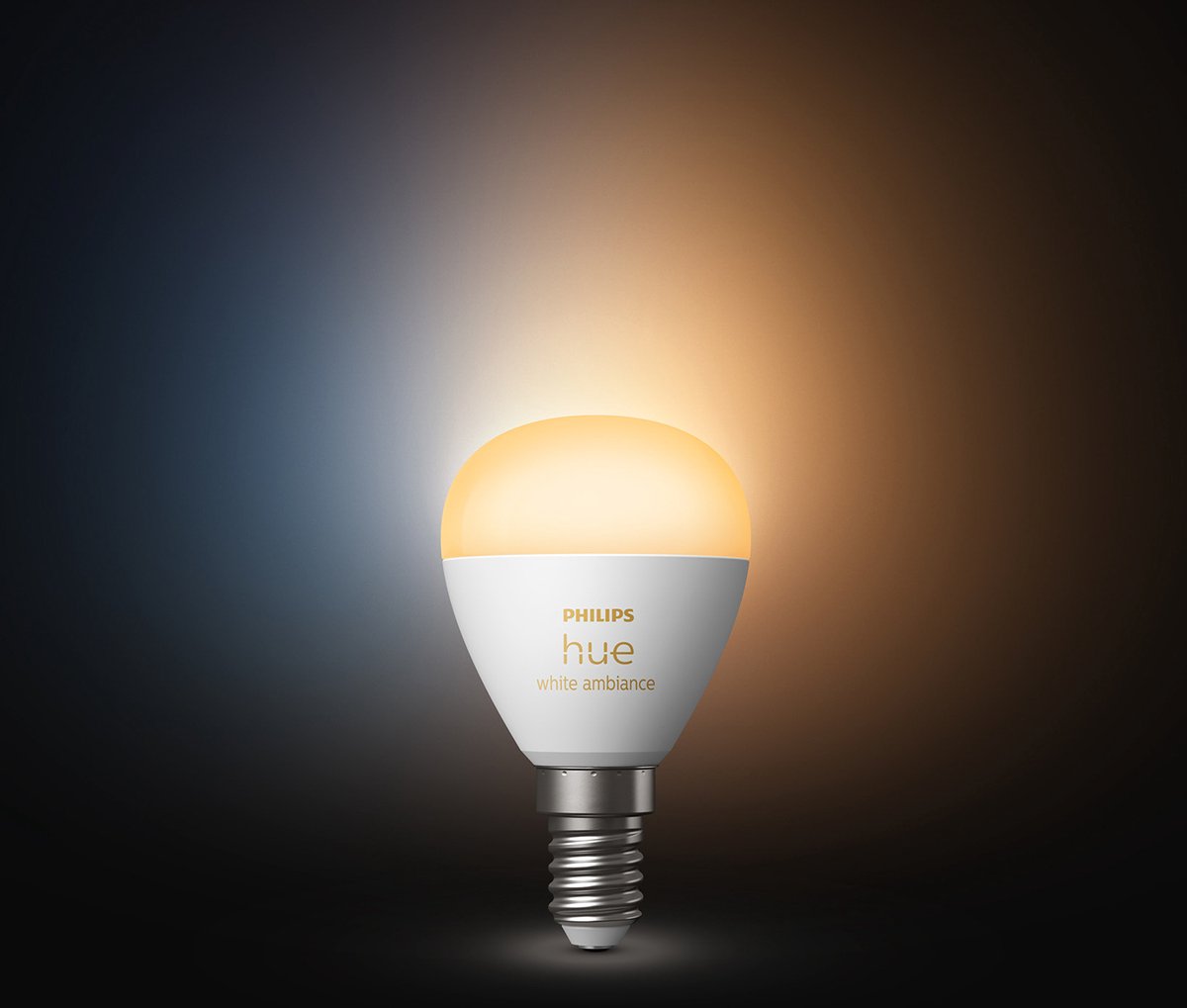 Philips Hue Starterspakket - E14 - met 4 Kogellampen - Warm tot Koelwit Licht - Incl. 1 Hue Bridge, 1 Hue Dimmer Switch - Hue White Ambiance thumbnail 3