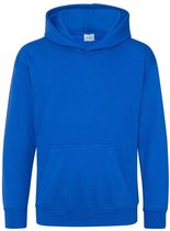 Just Hoods Kids Hoodie Royal Blue Maat 5/6 (S)