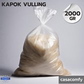 Garnissage coussin, Recharge Kapok, 2000 gr, kussen , 100% naturel, Bio Kapok,Remplissage biologique, Haute qualité