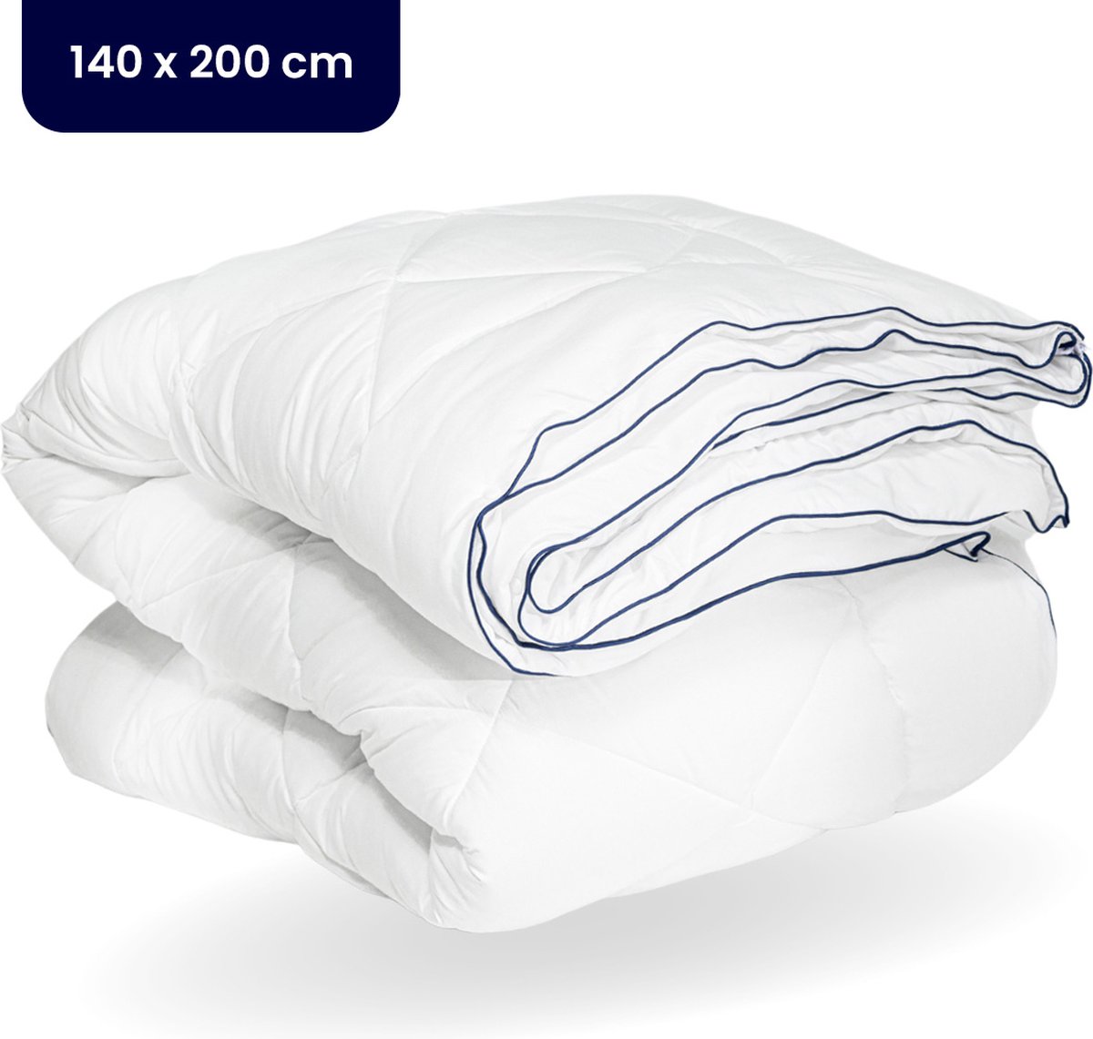 Soulsnooze® - Luxe 4 Seizoenen Dekbed 140 x 200 - Eenpersoons Dekbed - Dekbed met Twee Delen - Zomerdekbed & Winterdekbed - Hotel Kwaliteit - Dekbedden - Anti Allergie