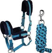 Red Horse - Halster Set - Ride & Shine - Turquoise - Mini