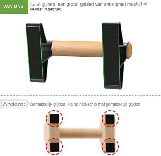 Parallettes Push Up Bar bol