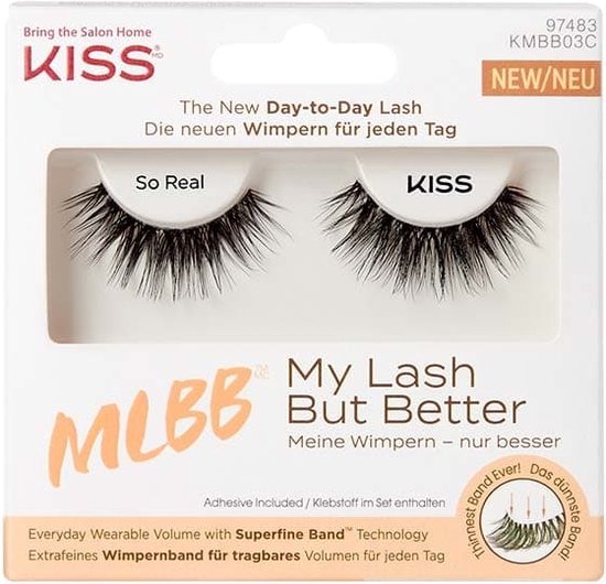 Foto: Kiss wimpers my lash but better wimperextensions lashes nep wimpers so real