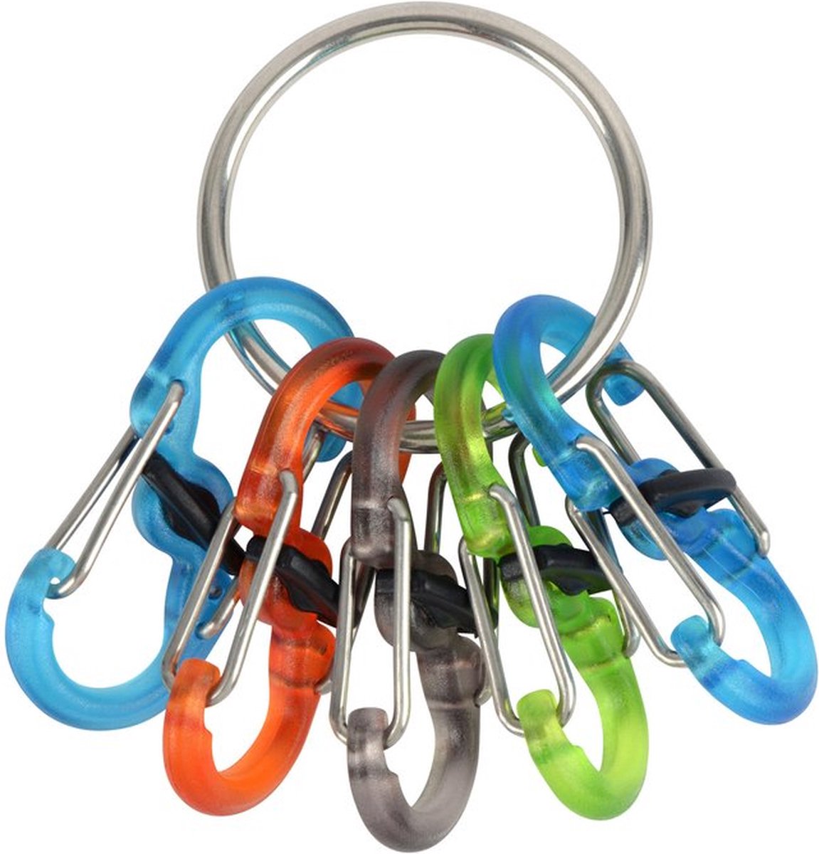 Nite Ize - Sbiner- KeyRing - Locker Steel