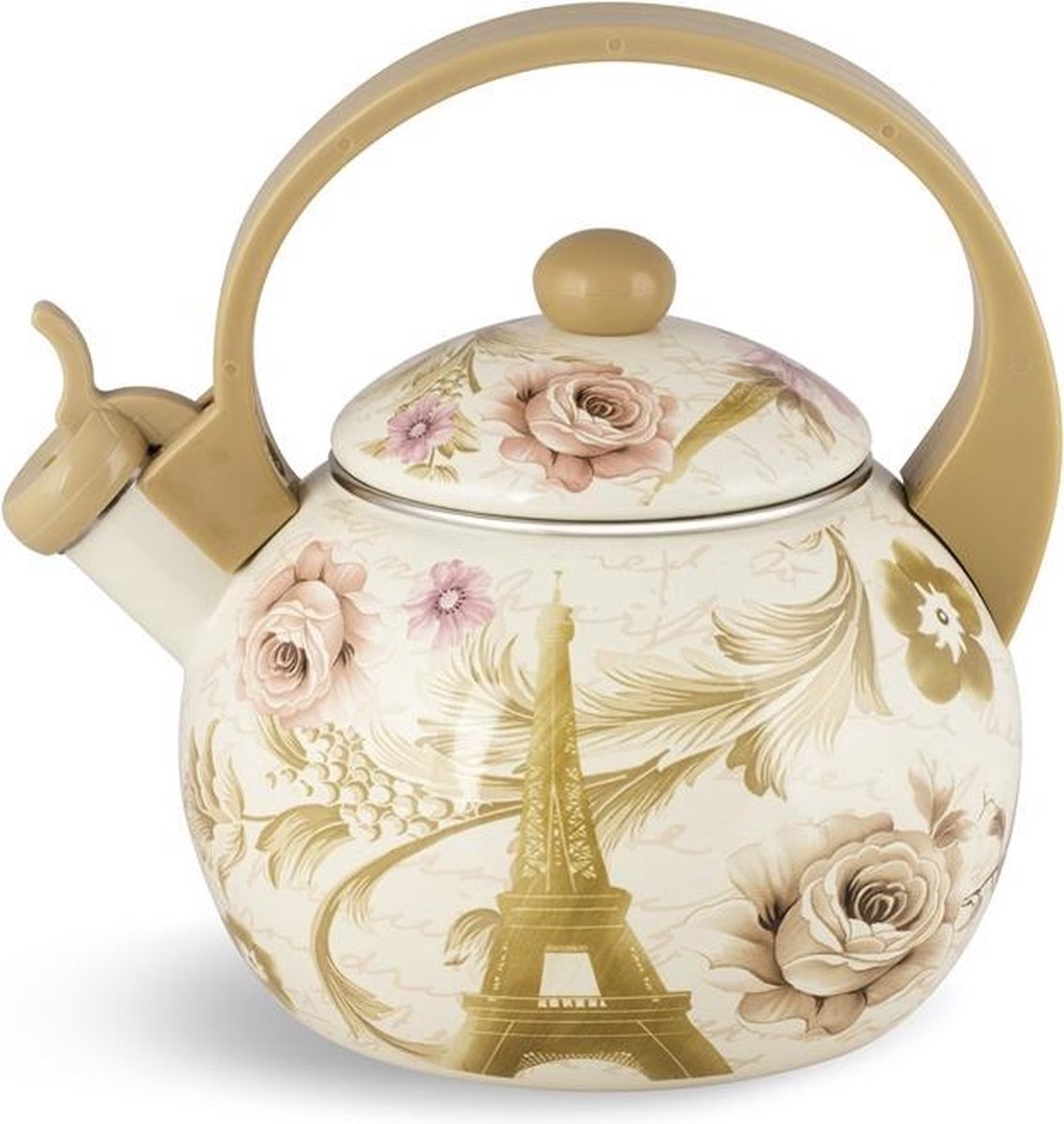 Edënbërg Enamel Line - Retro Emaille Fluitketel - 2.2 liter