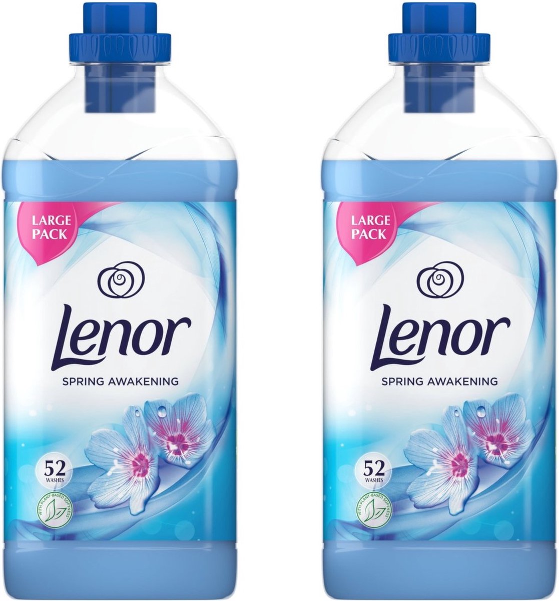 Goedkoopste Lenor Wasverzachter - Spring Awakening - 2 x 52 Wasbeurten