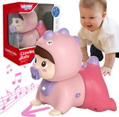 WOOPIE Interactieve baby beweeg trainer - Baby speelgoed 6 maanden - met muziek - stimuleert bewegen