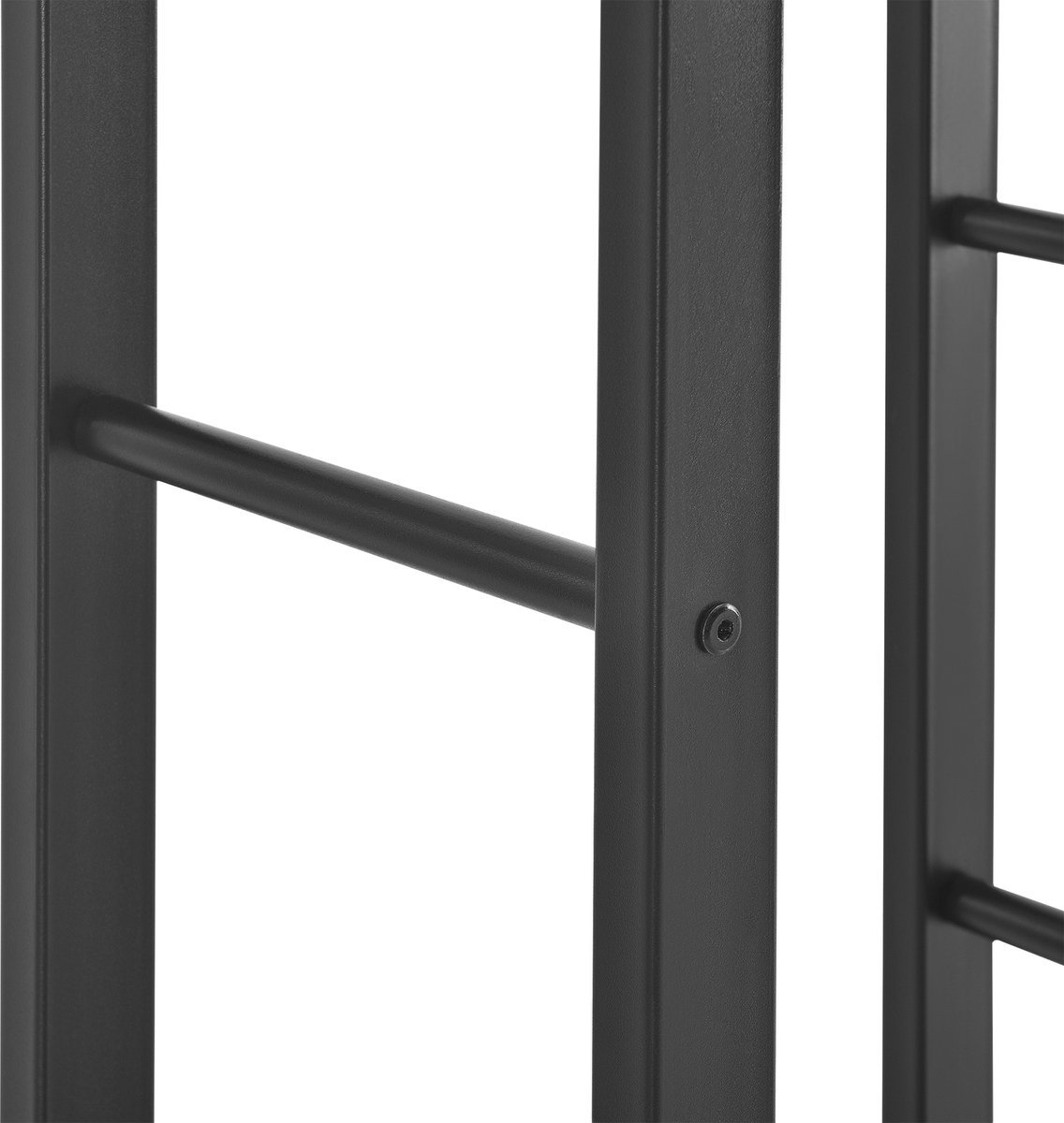 SMH LINE® Brandhoutrek Houtopslag 100x150x25cm   BxHxD  Zwart Metaal Haardhout Opslag Haardhoutrek Binnen En Buiten 1158019707