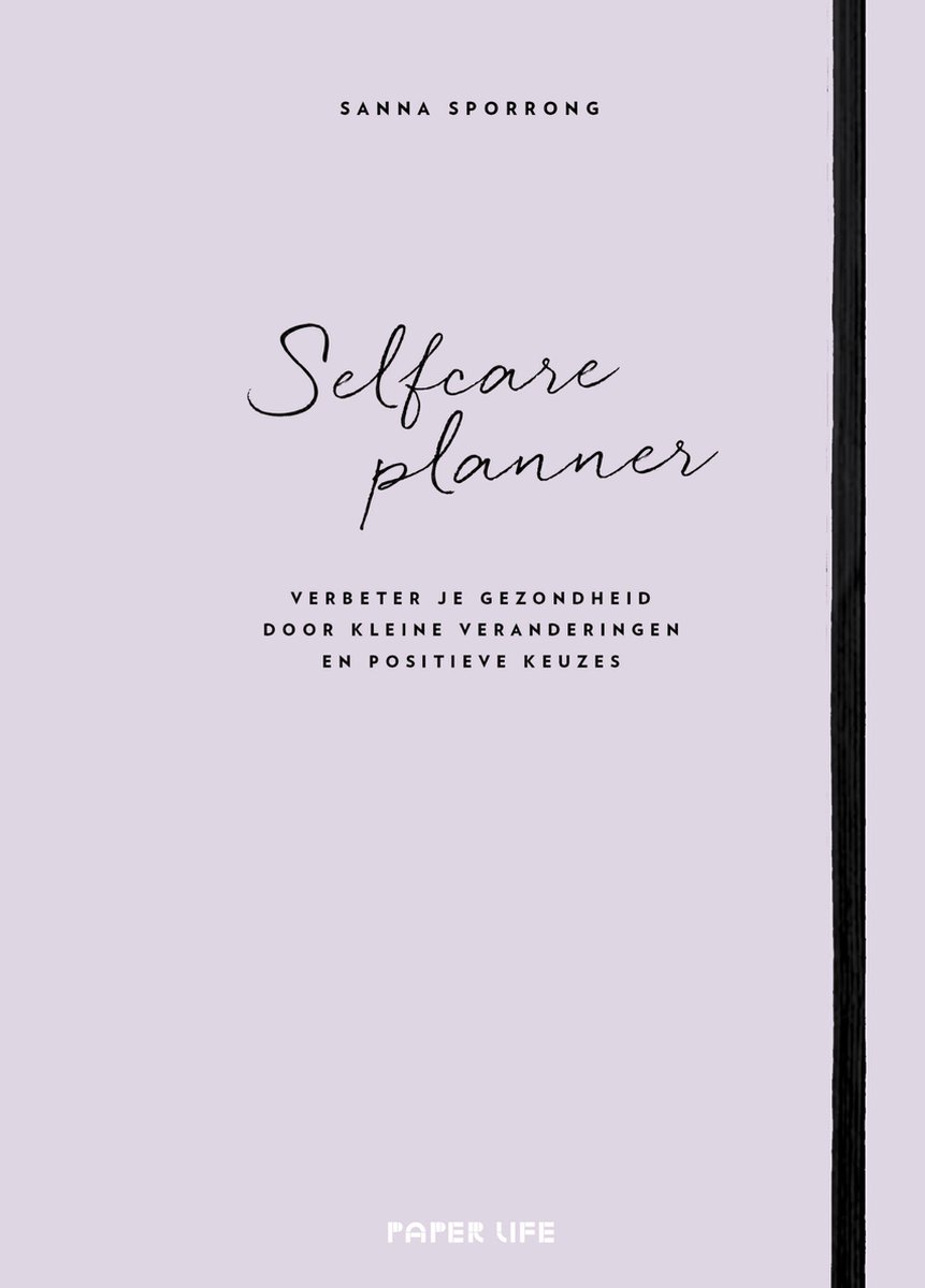Selfcare planner - Sanna Sporrong