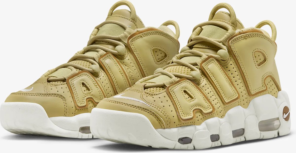 NIKE Nike Air MORE UPTEMPO BASKETBALL Sneakers Unisex Geel