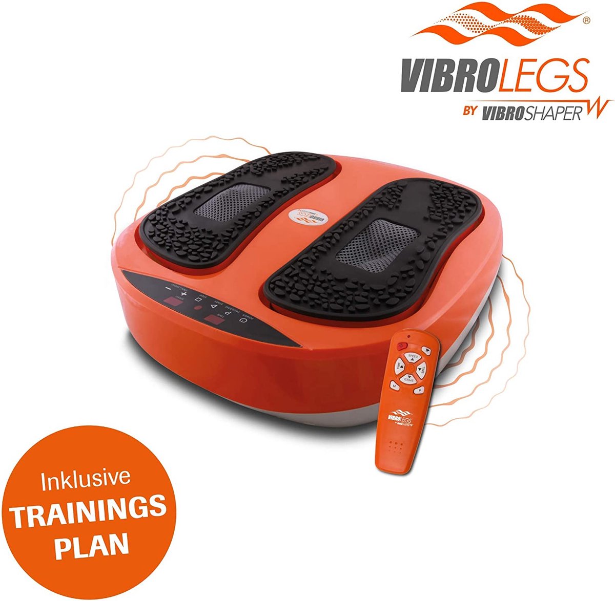 Afbeelding 3 van Vibrolegs Voetmassage - Massageapparaat met vibratie - foot massager - stimuleert bloedsomloop voor voeten- 4 modi - Verbetering Bloedsomloop - Acupressuur