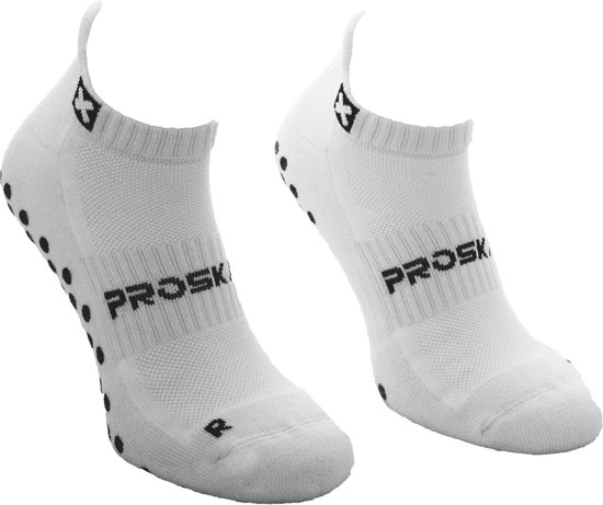 Chaussettes Proskary Ankle Grip - Taille 39-42 - Wit - Courtes