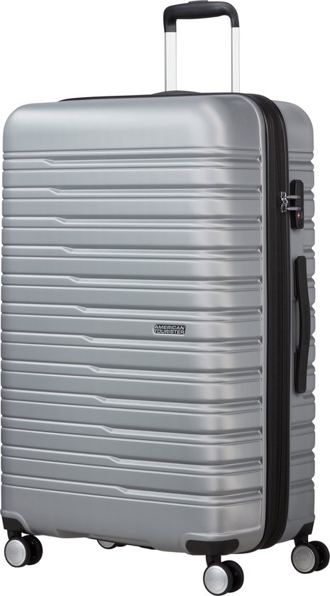 American Tourister Reiskoffer - Flashline Spinner (4wielen) 78cm uitbreidbaar - Sky Silver - 4.4 kg