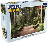Puzzel Amerika - Bos - Boom - Legpuzzel - Puzzel 1000 stukjes volwassenen