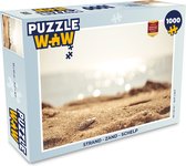 Puzzel Strand - Zand - Schelp - Legpuzzel - Puzzel 1000 stukjes volwassenen