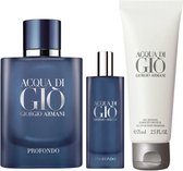 Giorgio Armani Acqua di Gio Profondo Gift set 75 ml eau de parfum