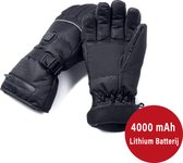 Therwave - Verwarmde Handschoenen - Elektrisch - Oplaadbare Accu met Oplaadkabel - Thermohandschoenen - Heren en Dames - Maat S/M - Zwart