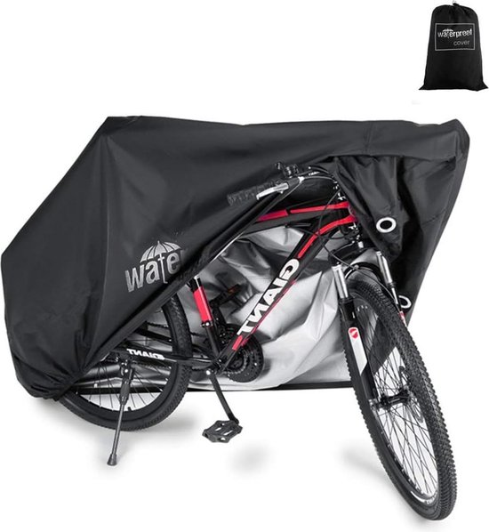 Fietsgarage Buiten Fietsenhoes Waterdicht voor Buitenopslag Waterdichte Fietsenhoezen Oxford Stof voor Binnengebruik 210D Nylon met PU-coating Windbescherming van LYCAON — afbeelding 5