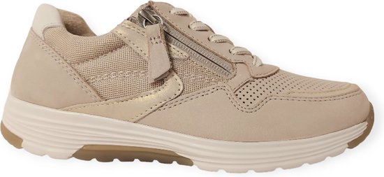 Gabor Rollingsoft Veterschoenen Laag - beige - Maat 5.5