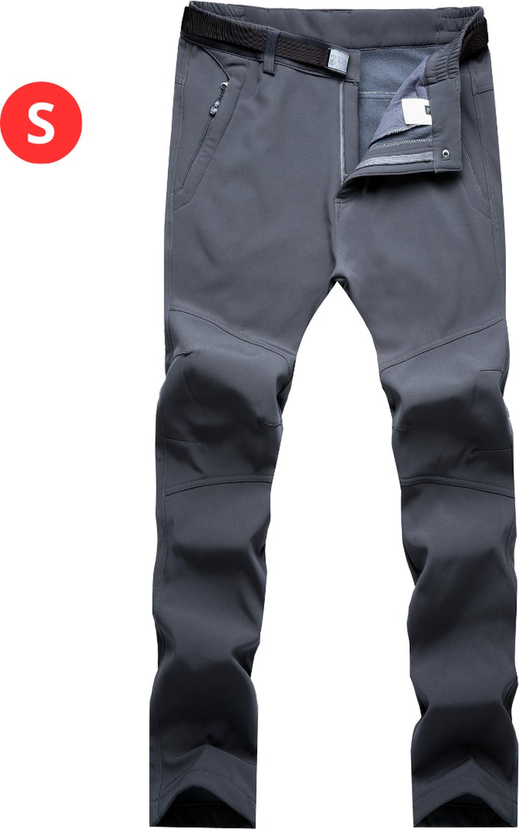Livano Skibroek Skipak Snowboard Broek Winterbroek Sneeuwbroek Heren Dames Unisex Wintersport Donker Grijs
