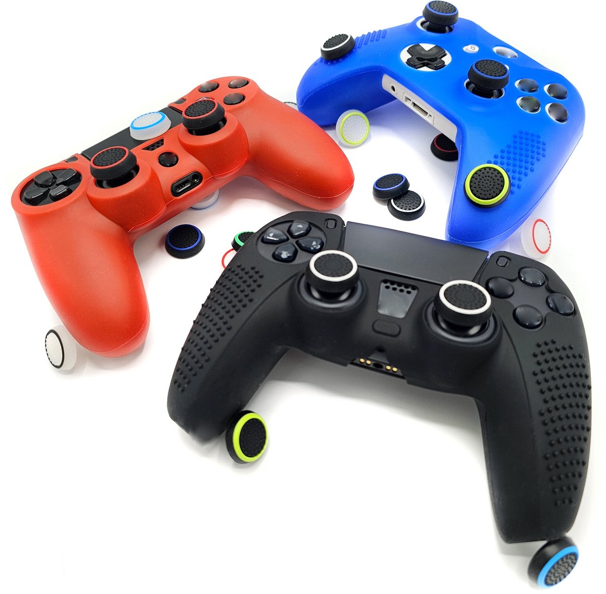 Gadgetpoint - Console Sticker Strip voor PS5, PlayStation 5 - Performance Gaming Skin - Bescherming Accessoires - Carbon - Roze – foto 2