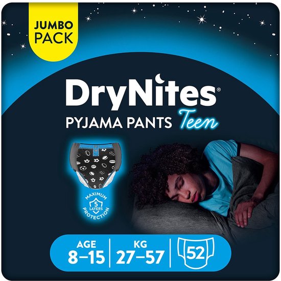 Pampers Ninjamas Couches-Culottes pour Pipi au Lit, Taille 8 à 12