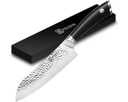 PAUDIN HP3 Professioneel Santokumes 17,5 cm - Snijmes - Koksmes - Japans mes - Gehamerd