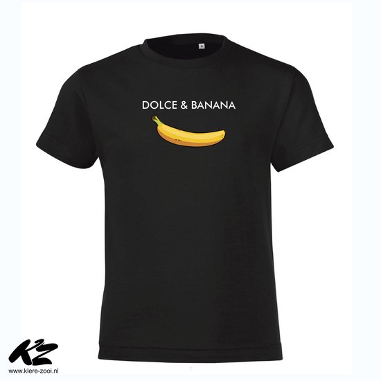 Klere-Zooi - Dolce & Banana - Kids T-Shirt - 164 (14/15 jaar)