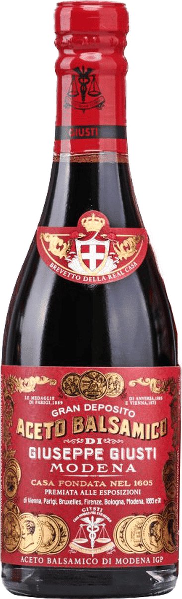 Giuseppe Giusti - 3 Gouden Medailles - Aceto Balsamico di Modena IGP – Veelzijdige Premium Balsamico