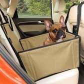 Hondenmand Auto Achterbank - Automand Hond - Beige - S