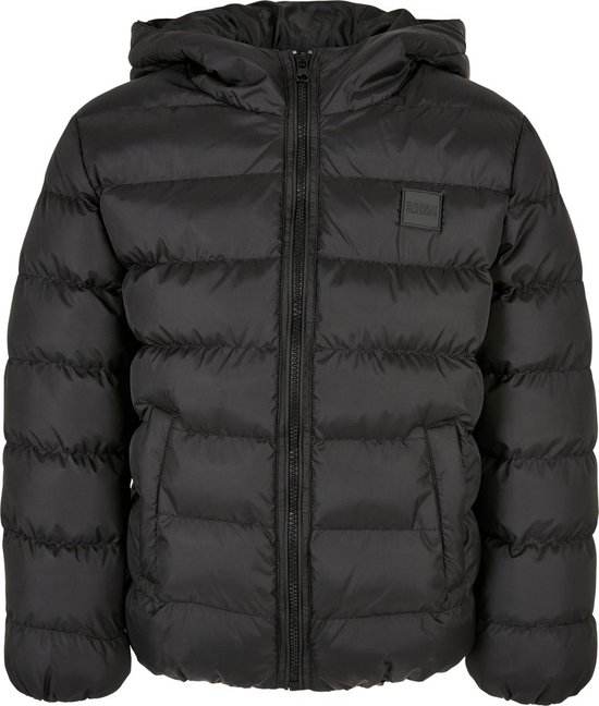 Urban Classics Basic Bubble Jacket Kinder Jas Kids 110 116 Zwart bol