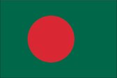 VlagDirect - Bengaalse vlag - Bangladesh vlag - 90 x 150 cm.