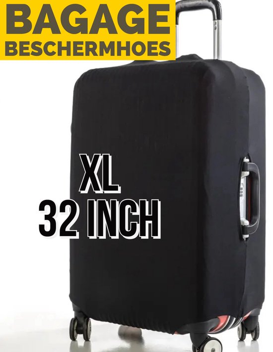 Wasbare Elastische Kofferhoes Bagage Beschermhoes Maat XL-32 inch- Reiskofferhoes, Protector Cover Kofferhoes, bagagehoes, bagagehoes, vakantie, reizen beschermhoes Trolley, koffer (32 inch), vliegtuig Cover Travel