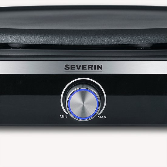 Severin CM 2199 Crêpe-maker - XXL Grillplaat Ø 38 cm - Antiaanbaklaag - Voor Zoete en Hartige Crêpes — afbeelding 3