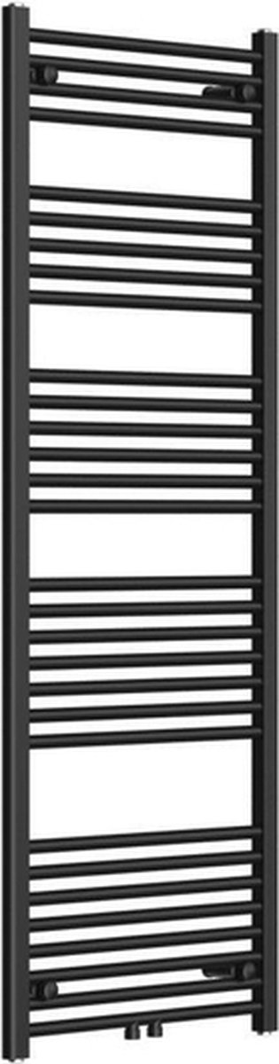 Rosani Classic radiator 60x160cm recht middenaansluiting 761watt mat zwart