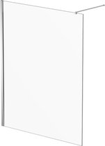 Saniclass Bellini douchewand – Inloopdouche - 160x200cm – Chroom hoogglans