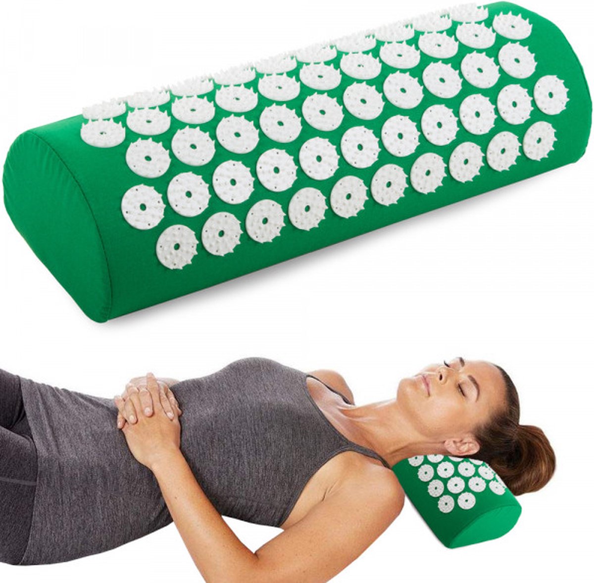 Goedkoopste Spijkerkussen - 37x15 cm - Acupressuur Kussen - Acupunctuur Shakti Massage - Let op zonder Spijkermat