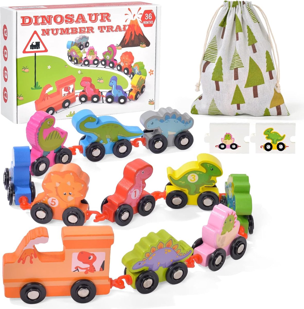 Set De Train Dinosaures
