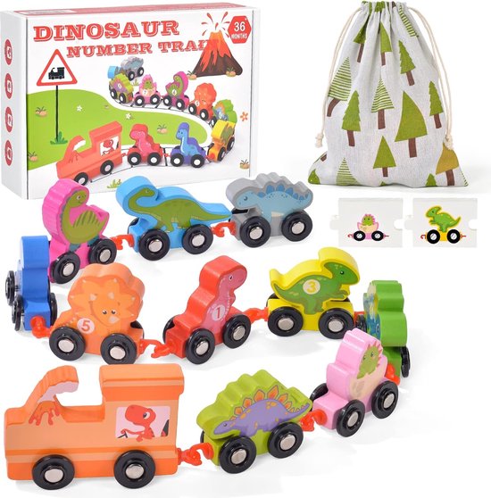 Circuit Train En Bois LZDMY 72 Pièces - Compatible Brio, Pour Enfants 3-8 Ans, Jouet Éducatif Et Cadeau