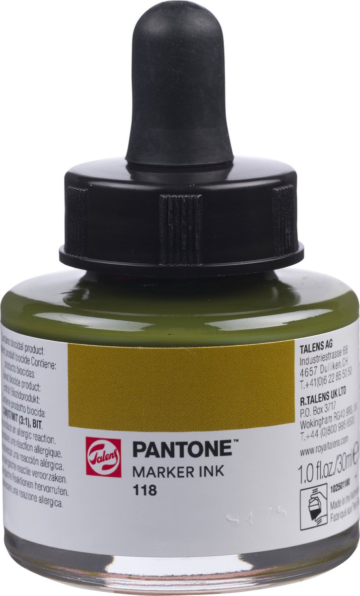 Talens | Pantone marker inkt 30 ml 118