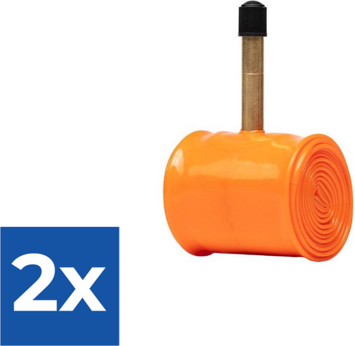 Tubolito Turbo-bmx Schrader 40 Mm Binnenste Buis Oranje 22-24´´ / 1.50-2.50 - Voordeelverpakking 2 stuks
