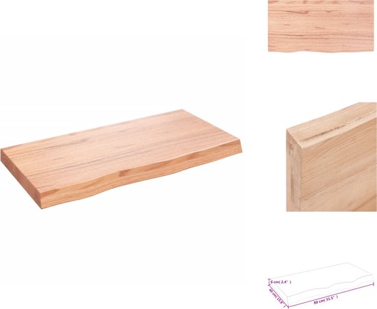 Broodplank, Essenhout, 40 x 30 cm - Pebbly | 3760132813745