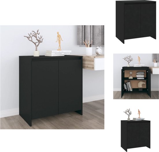 Bijzetkast met lade 40x50x75 cm bewerkt hout sonoma eikenkleur